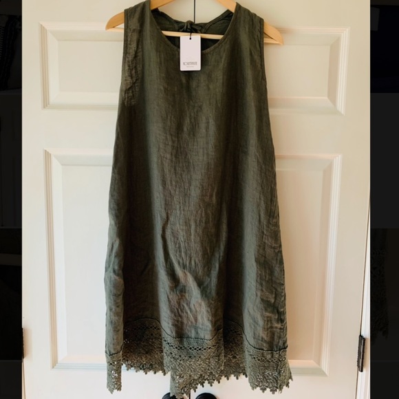 rosemarine Dresses & Skirts - military green dress
